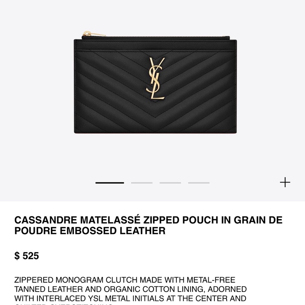 Saint Laurent (YSL) Bill Pouch